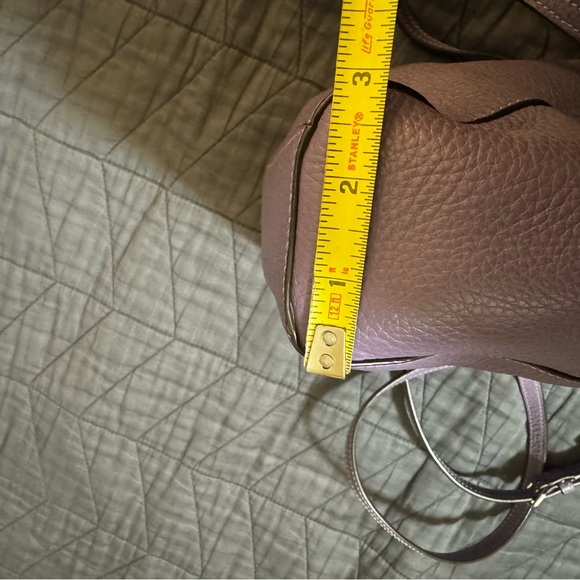 Lavender Coach Pebble Leather Crossbody Bag - Picture 7 of 7